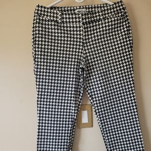 Black and White Women's Work Pants